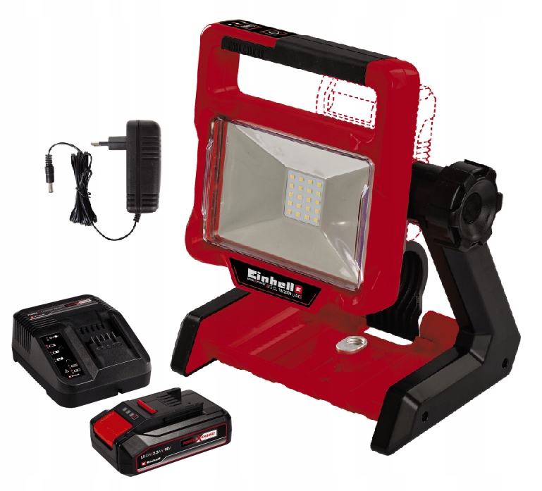 Einhell Lampa Te-cl 18/2000 LiAC Reflektor 4514114 Sada Akumulátor 2,5AH