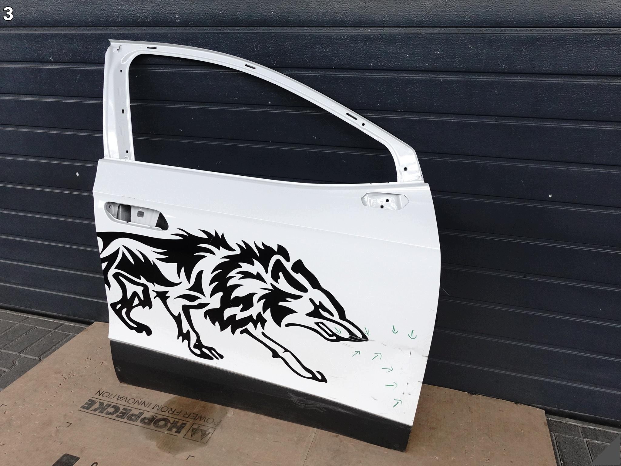 VW ID.4 ID4 E21 20- door DOOR front right + moulding