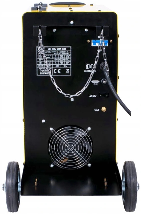 SPAWARKA MAGNUM MIG 350 IGBT MMA MIG MAG 400V 4R Model MIG 350