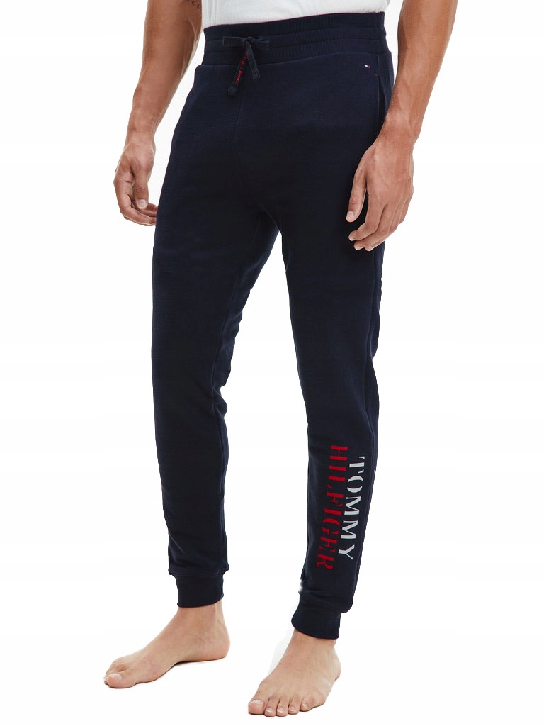 

Tommy Hilfiger Męskie Spodnie Dresowe Navy r. M