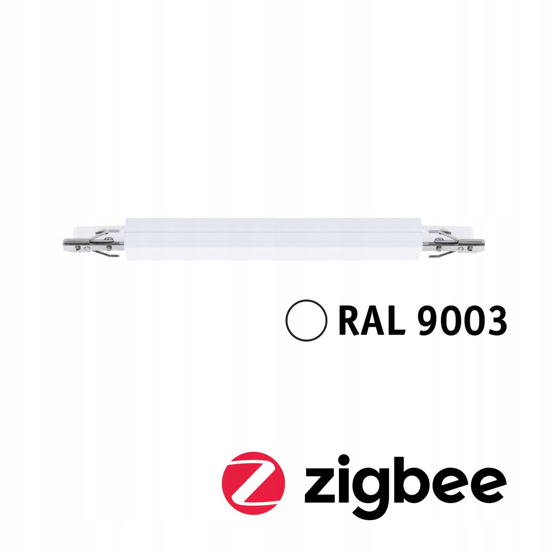Paulmann URail adaptér Dimm/Switch Zigbee 50W, signalná biela, Ral 9003