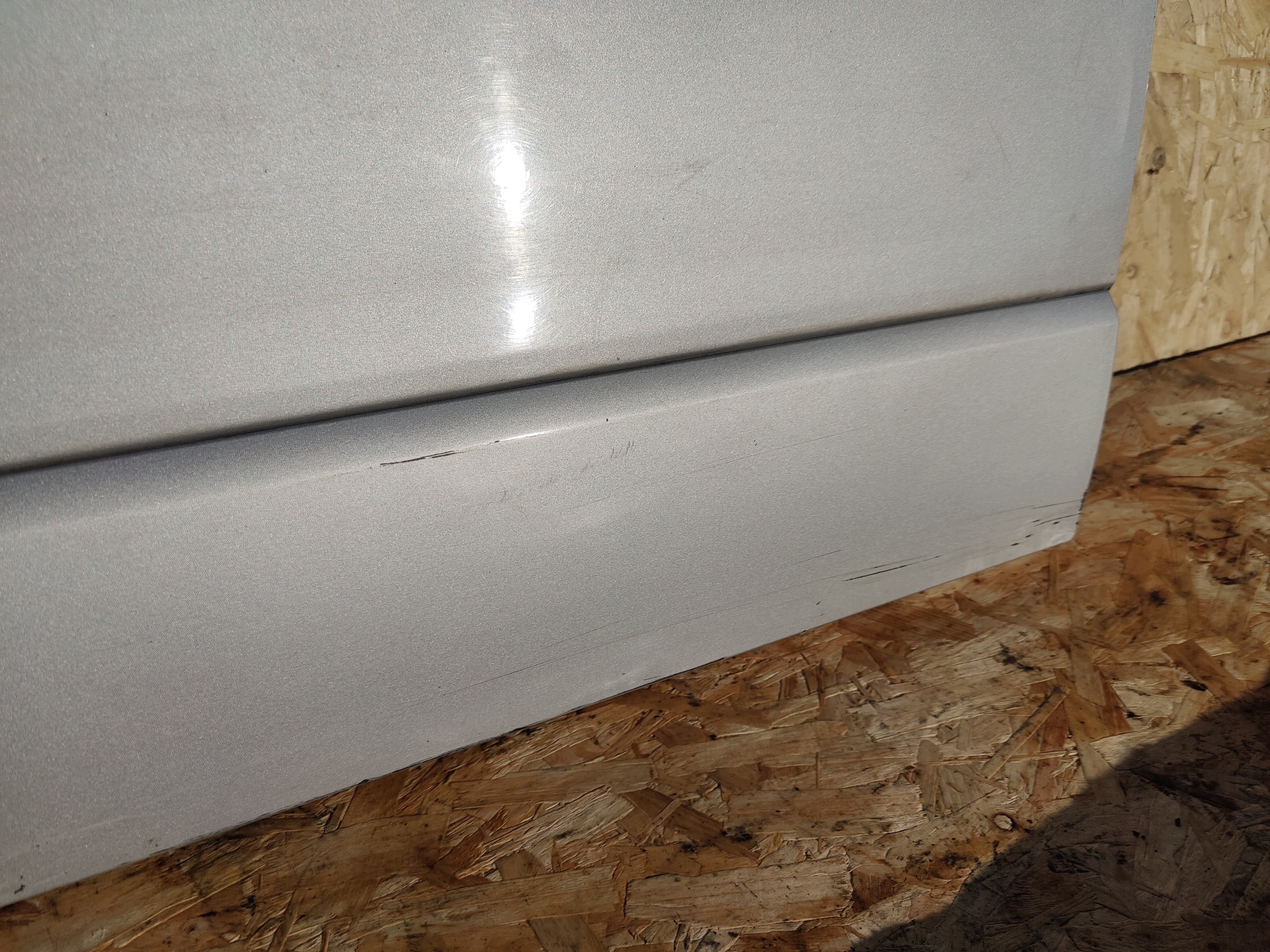 TRAFIC III VIVARO B door side sliding right silver complete window