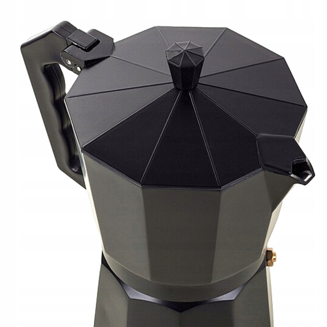 KAWIARKA WŁOSKA ZAPARZACZ DO KAWY CZARNA DUŻA 600ml Na 12 filiżanek Marka Verk Group