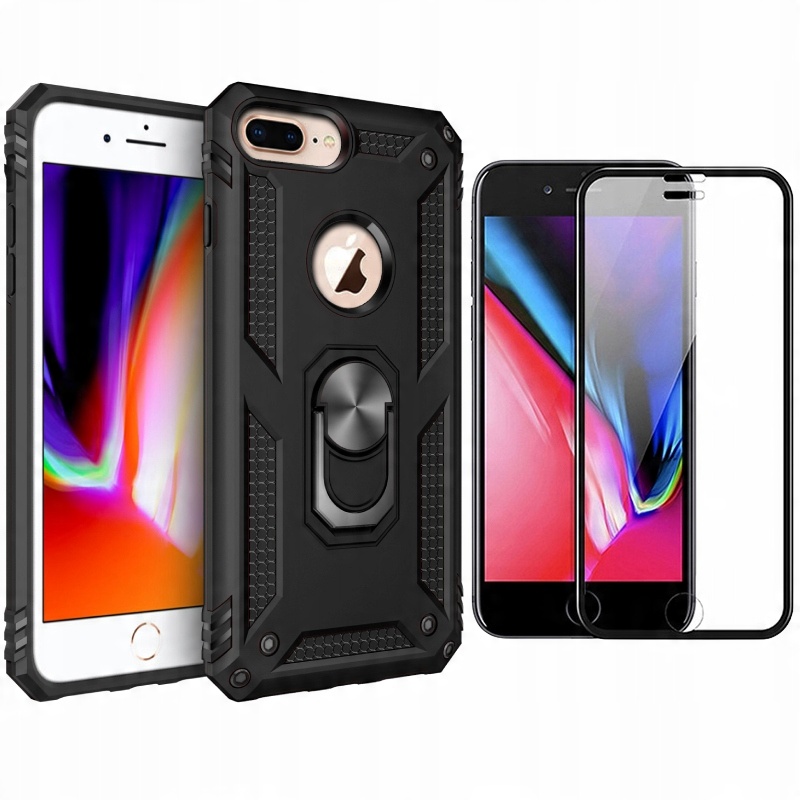 

Etui Pancerne Ring Nx Do Iphone 7/8 Plus + Szkło