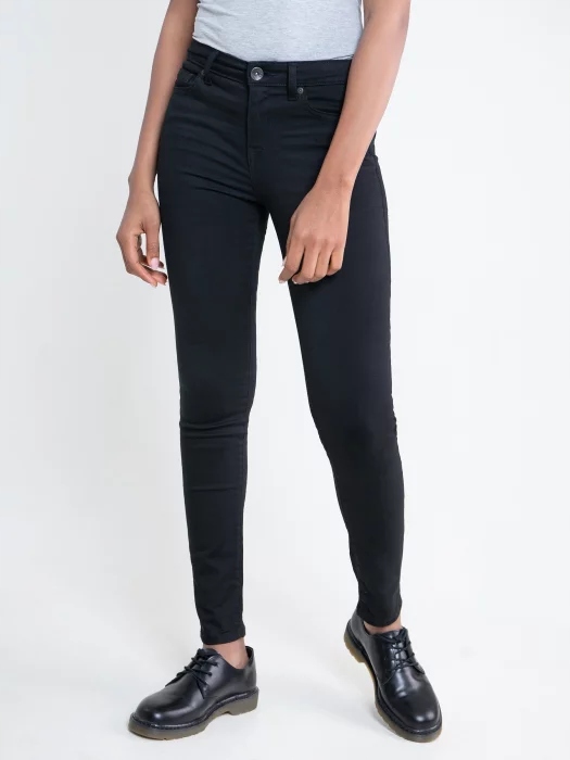 

Big Star Jeansy Damskie Czarne Adela 915 W28 L30