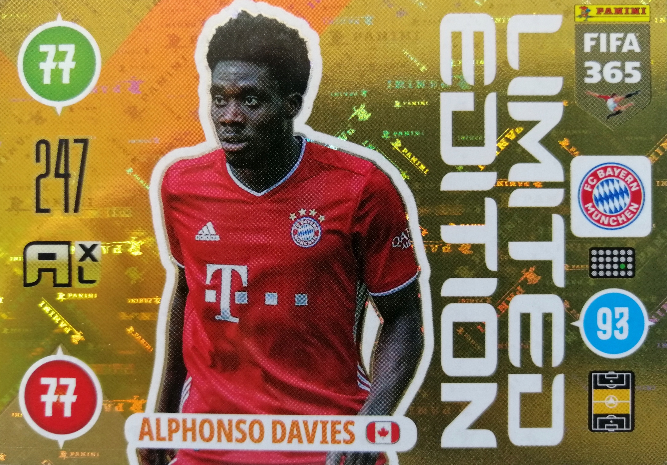 Fifa 365 2021 Limited Alphonso Davies Bayern