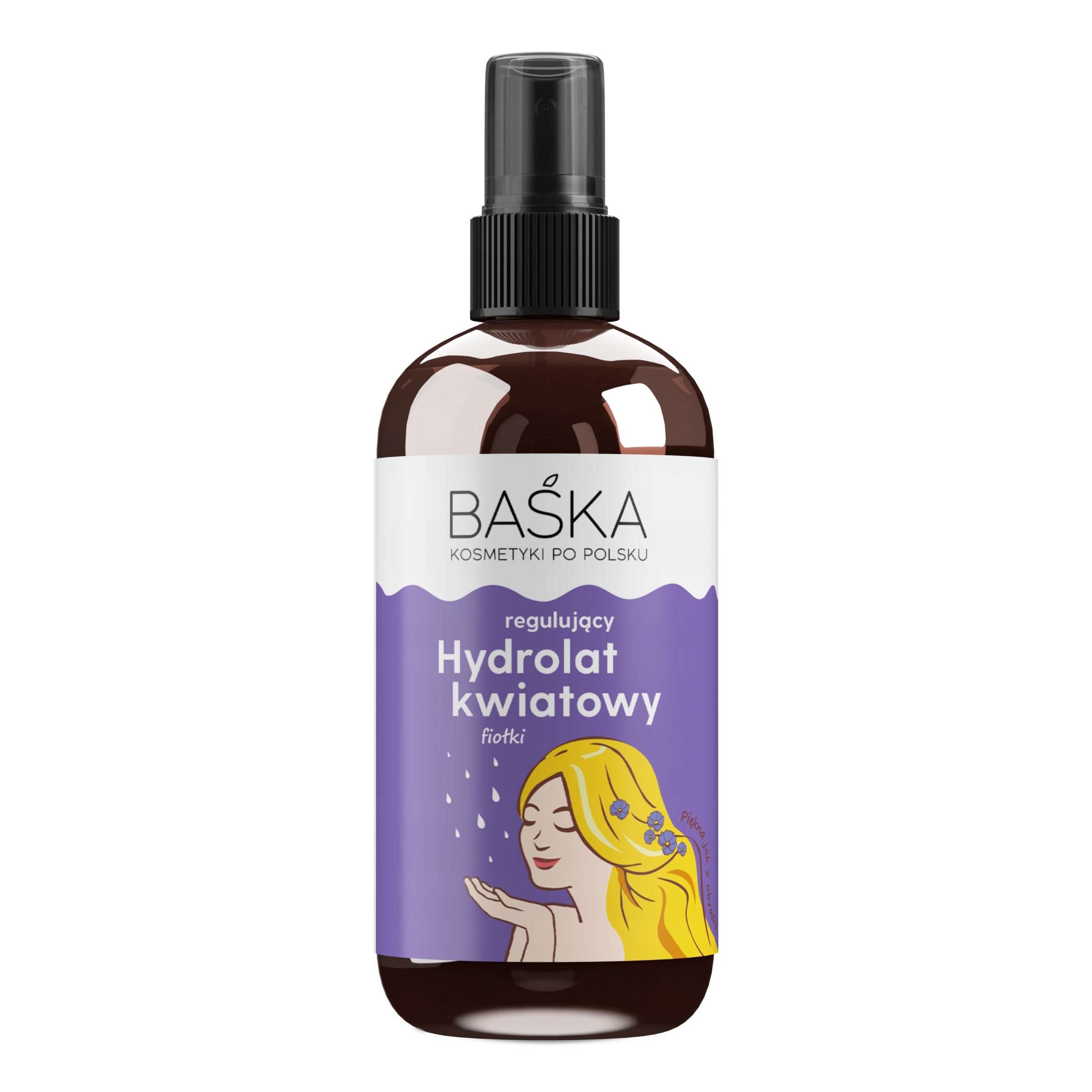 Baśka Hydrolat kwiatowy do twarzy regulujący fiołki 100 ml