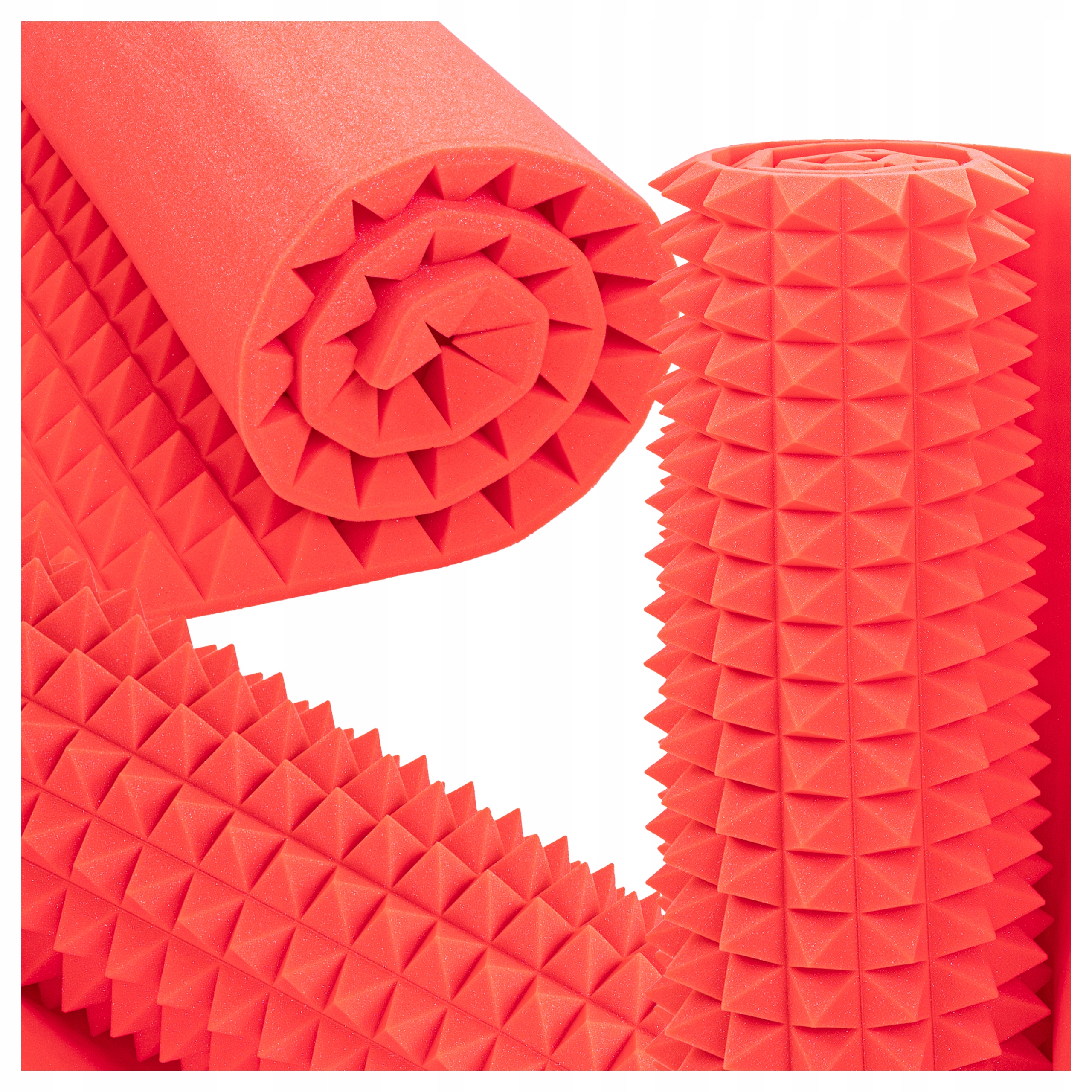 Akustické Panely ve tvaru pyramidy 5 cm, melounová podložka eliminující vlny