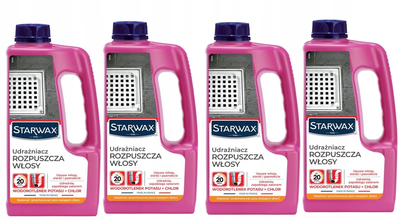 Levně 4xSTARWAX Dráždidlo Rozpouští Vlasy 900 ML