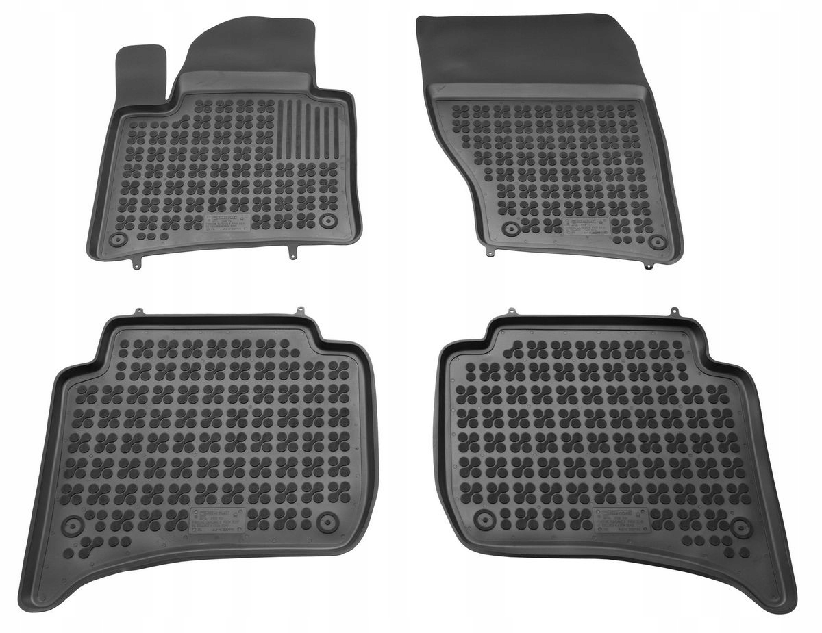 Gumové autokoberce Vw Touareg II, 2010-2018