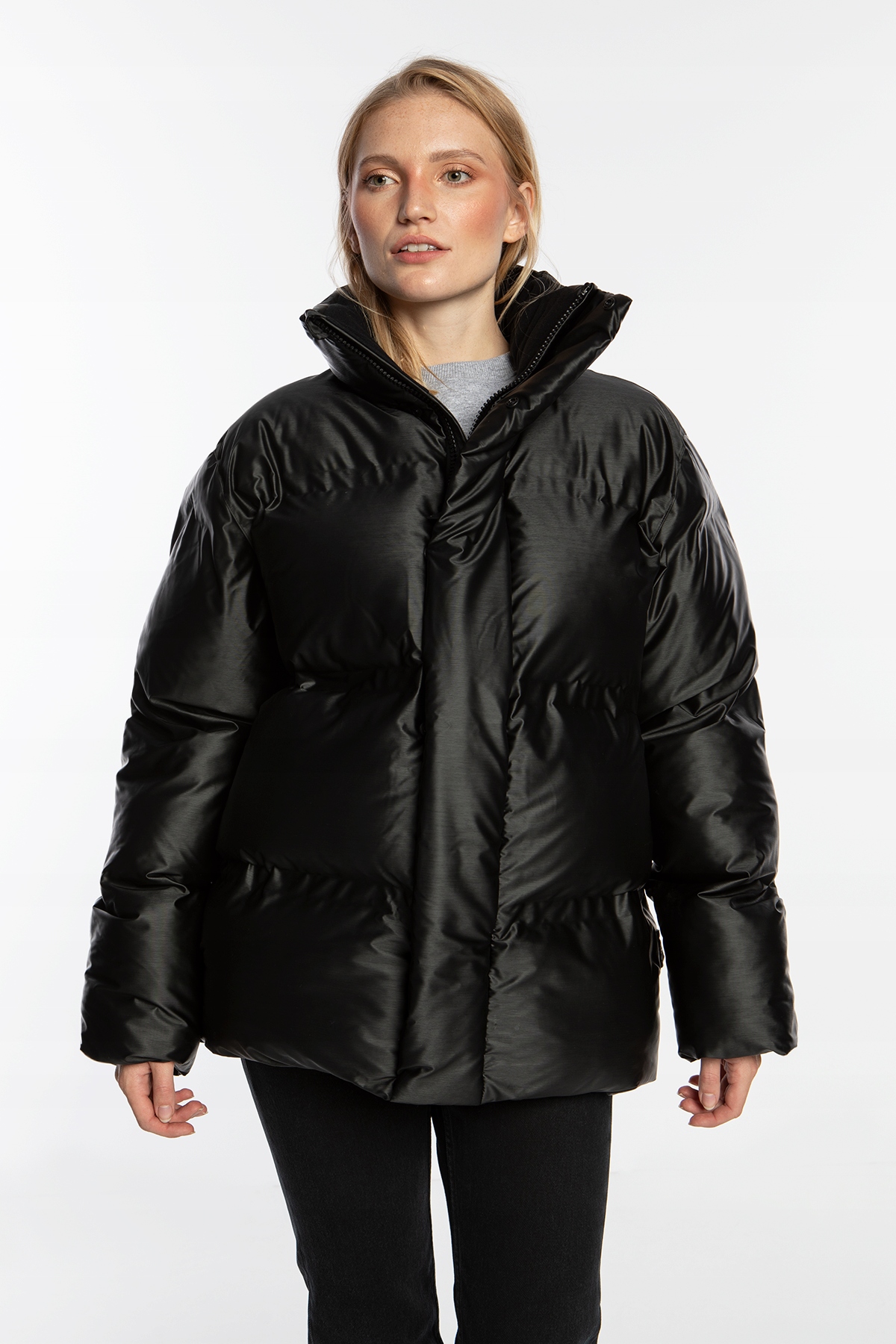 Dámská Bunda Rains Bator Puffer Jacket W3T3 15240-001 (XL)