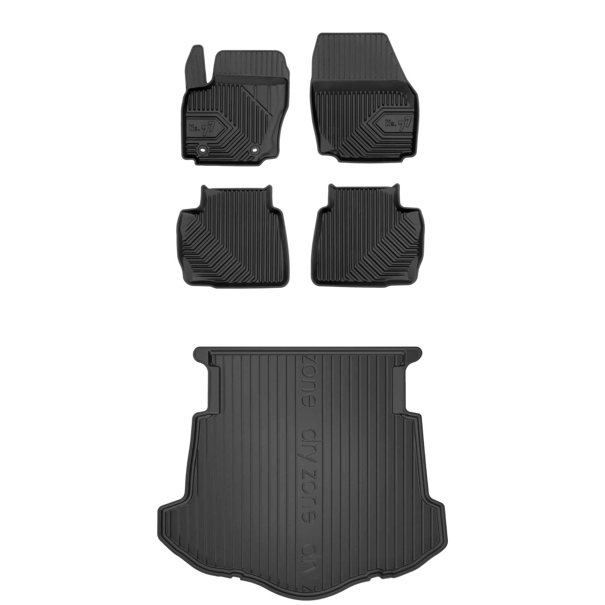 Sada gumových koberců a rohoží pro Ford Mondeo IV