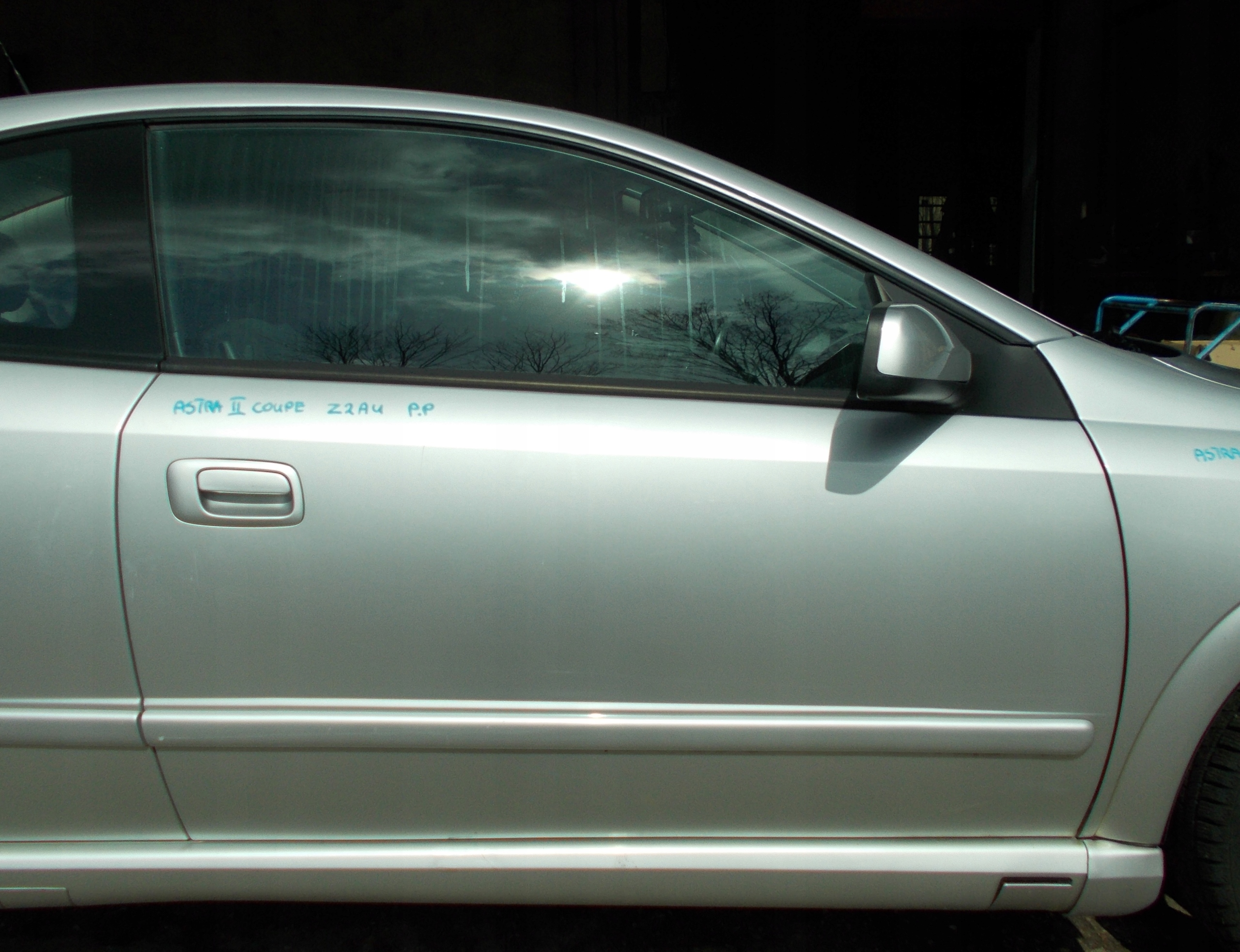 OPEL ASTRA II G COUPE door right front Z2AU