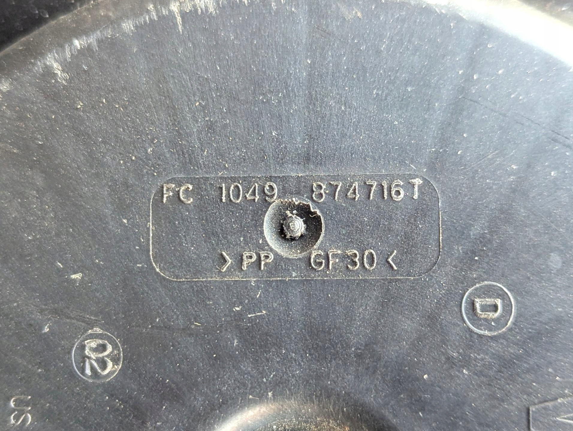 ventilátor chladiče Peugeot 308 facelift 2013 9676568780