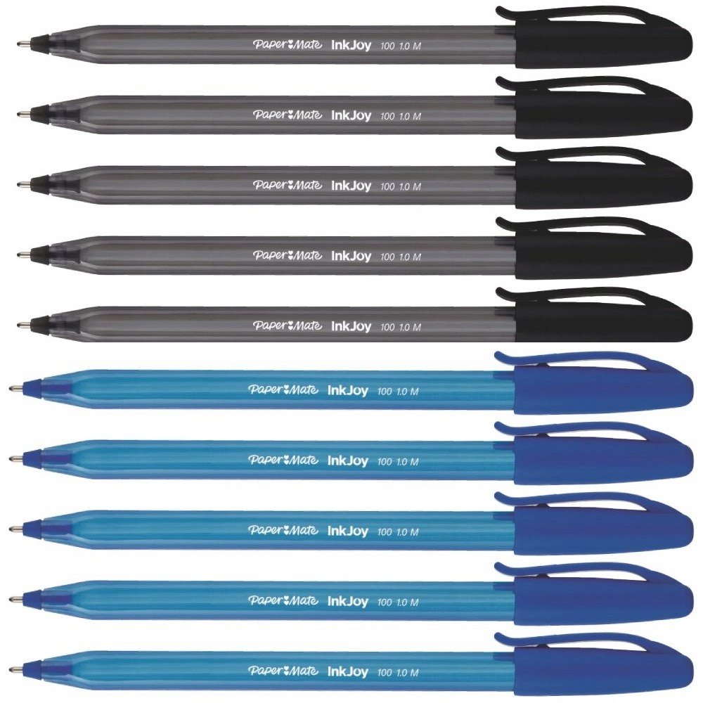 

Długopis Papermate Inkjoy 100 M mix niebieski czar