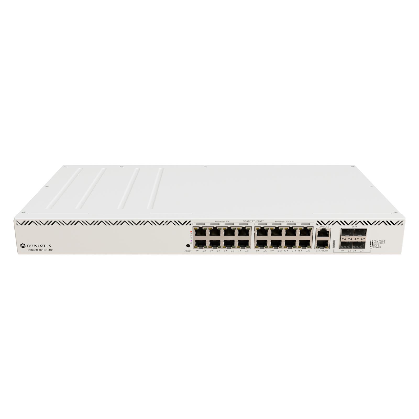 MikroTik Cloud Router Switch CRS320-8P-8B-4S+RM, 17xGE, 4xSFP+, 16xPoE