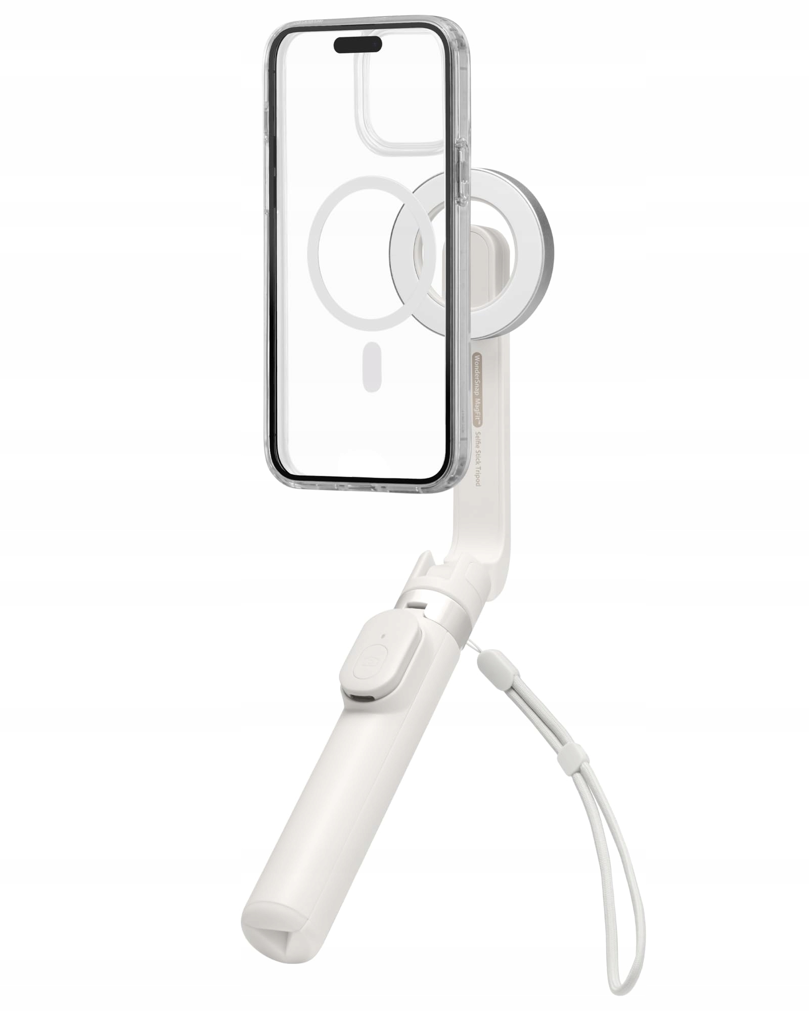 SPIGEN Magsafe Selfie Stick Bluetooth iPhone 16/15 Pro Max Samsung S24/S23 — miniatura 4