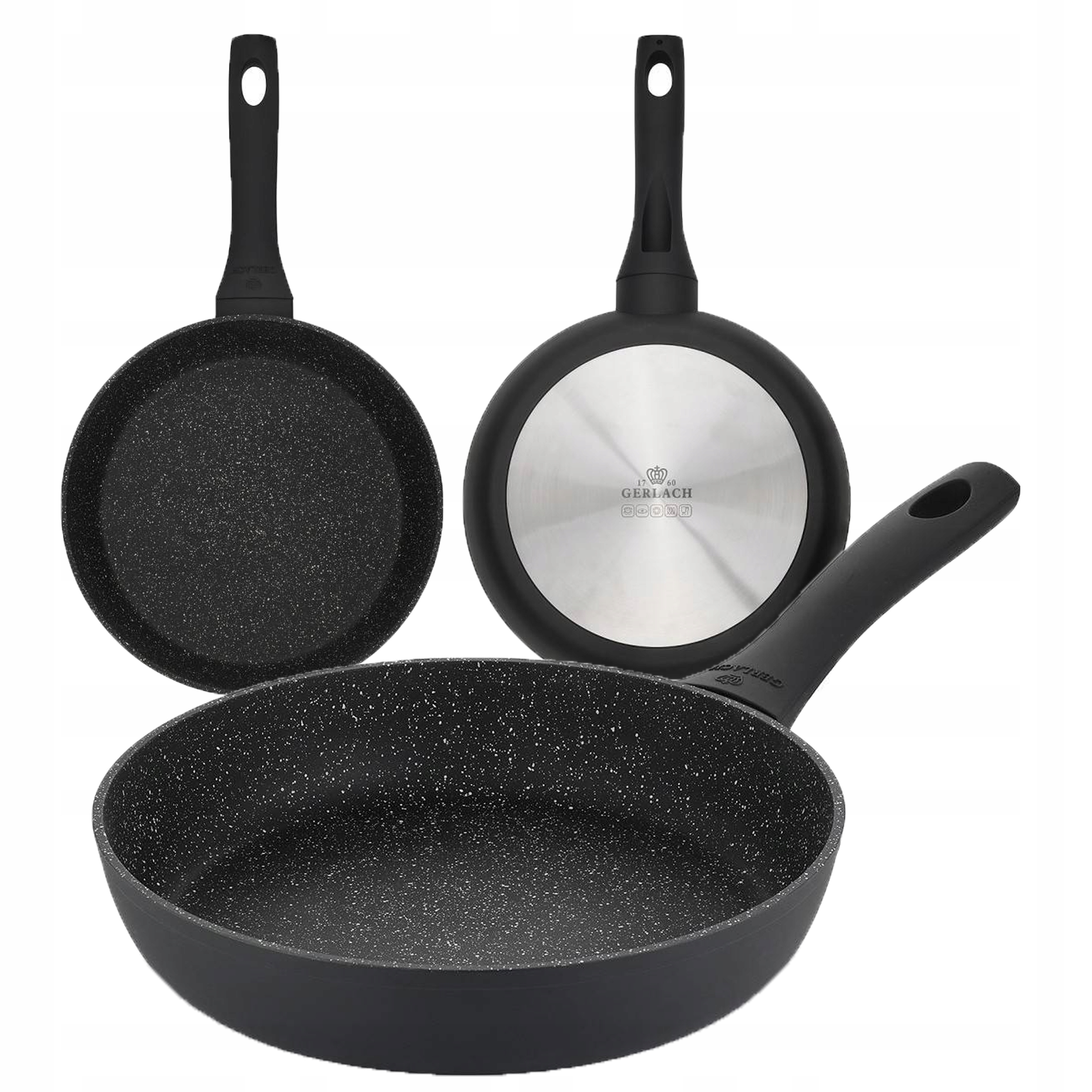 

Patelnia Gerlach Granitex 24cm Powłoka ceramiczna