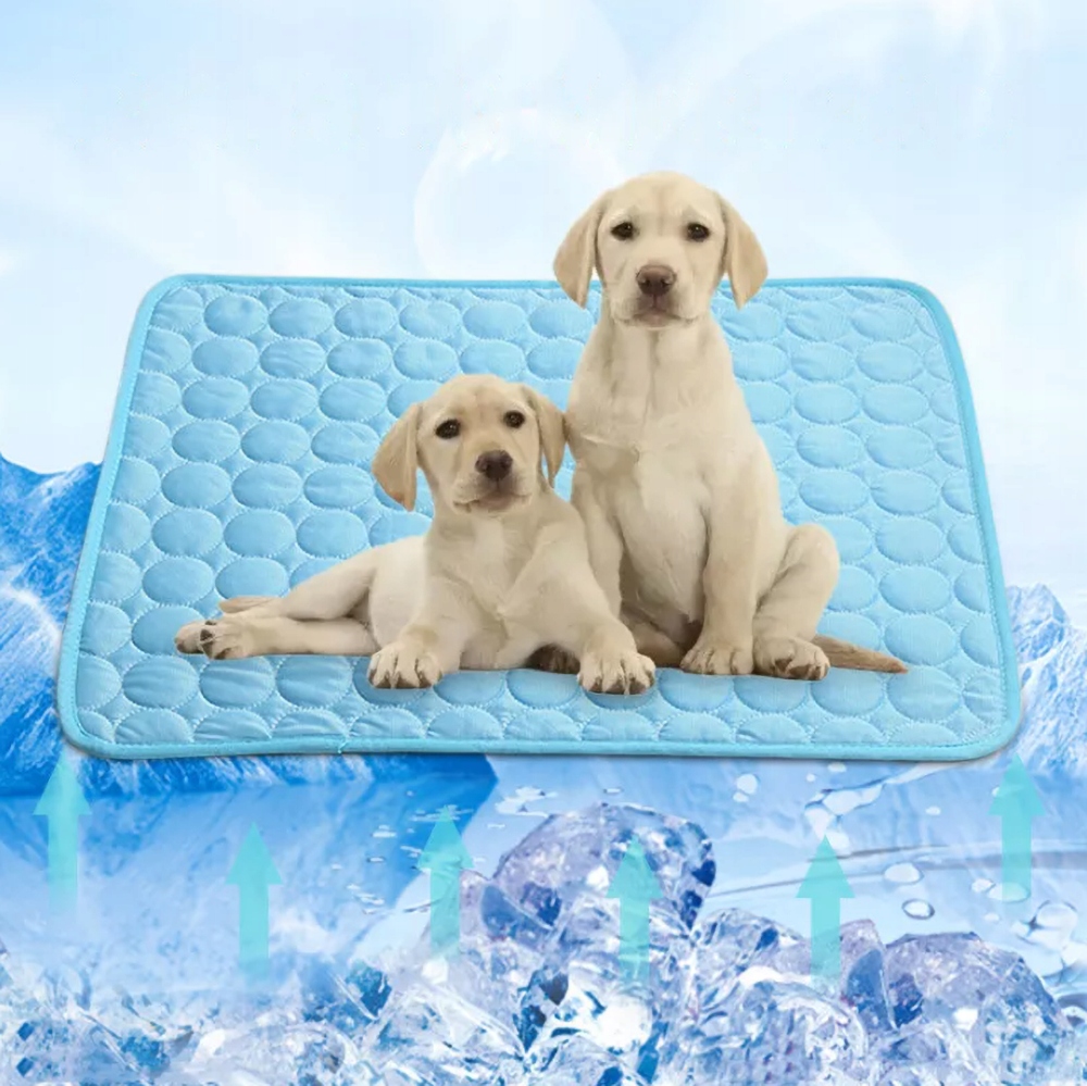 Levně 2KS Chladící Podložka Pro Psa Kočku Zvířata Pelíšek 62x50 Premium