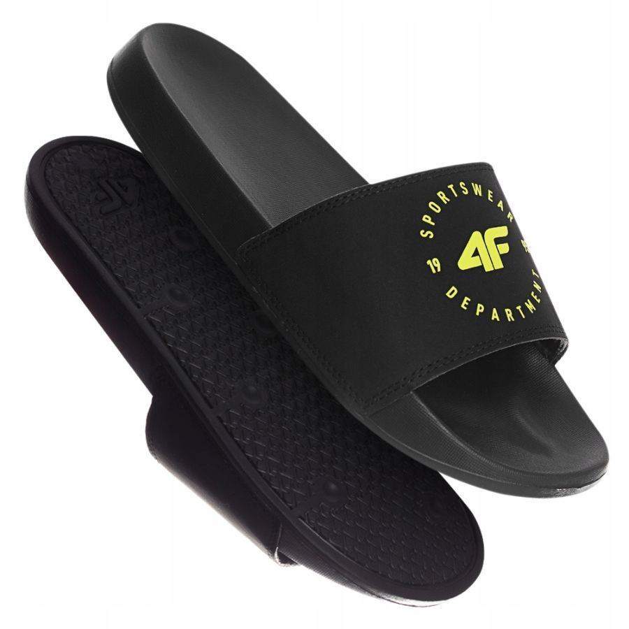 KLAPKI MĘSKIE 4F SPORTOWE GUMOWE BASENOWE NA LATO PO DOMU