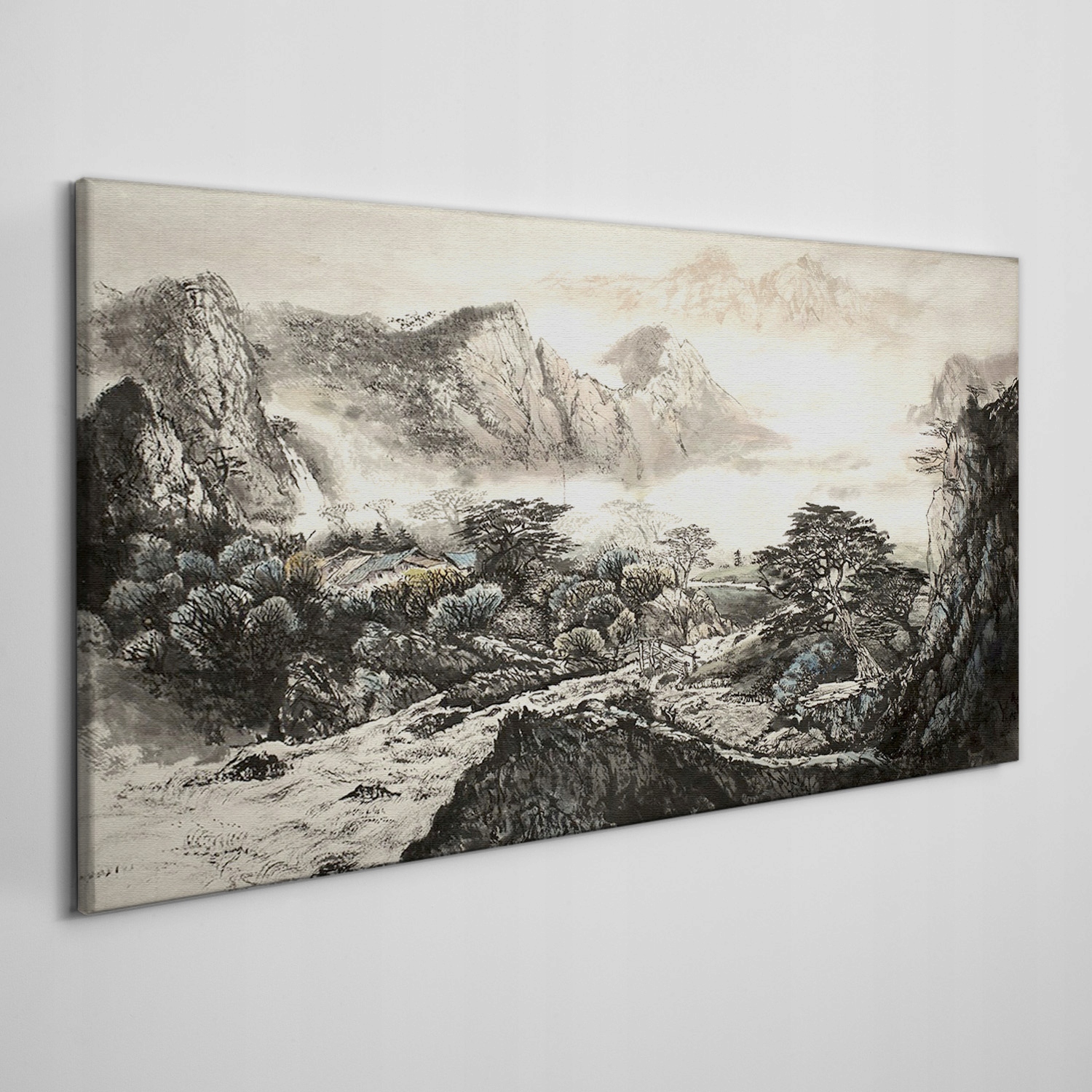 

Płótno obraz na ścianę Góry chiny drzewa 120x60 cm