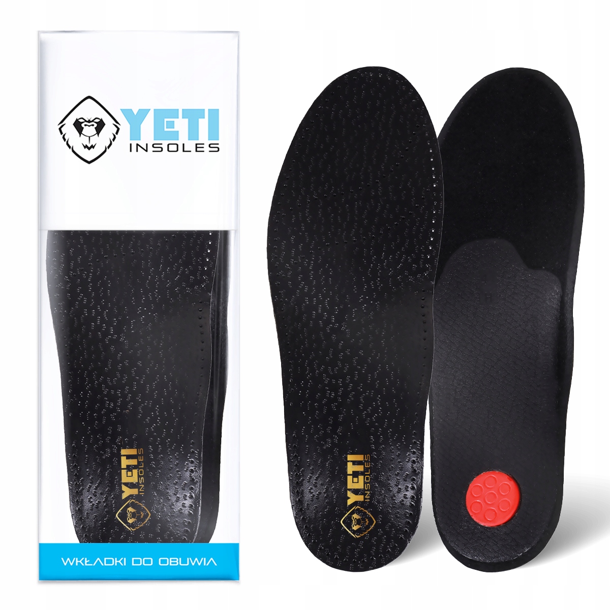 Wkładki ORTOPEDYCZNE butów PŁASKOSTOPIE SKÓRZANE SKÓRA 42