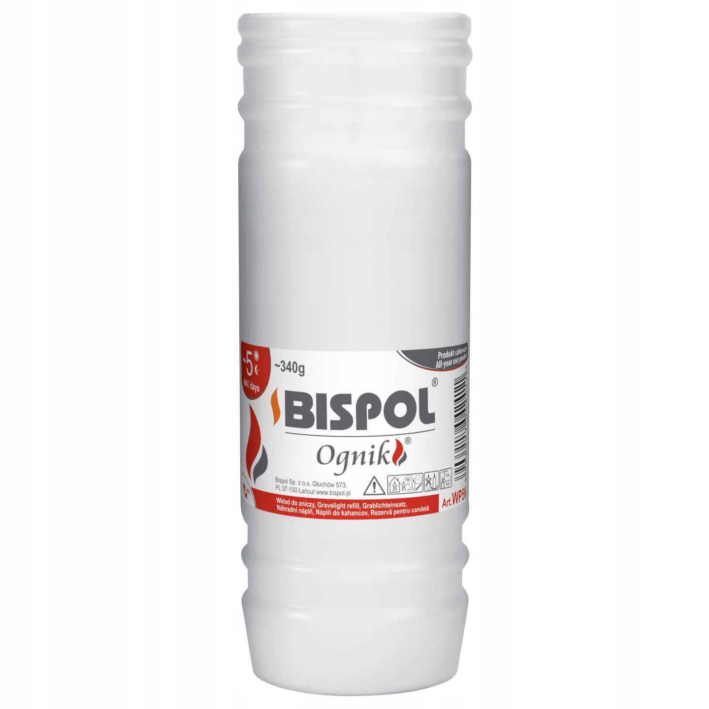 

Wkład Bispol WP5N 120h 1szt.