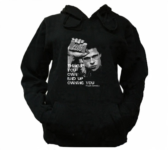 

XL Bluza Kaptur Męska Fight Club Podziemny Krąg
