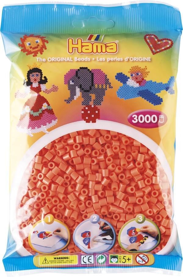

Hama 201-44 Koraliki Midi, Czerwone, 3000 sztuk
