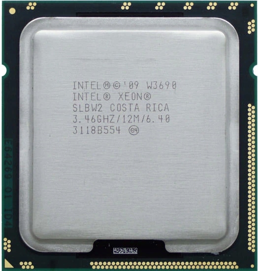 Procesor Intel Xeon W3690 6 jadier 12 vlákien 3,46 GHz Lga 1366 12MB