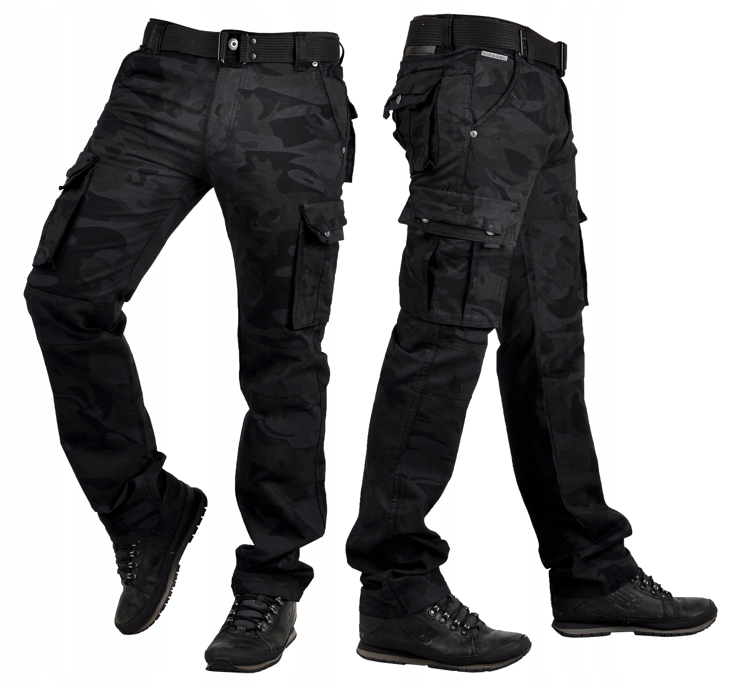 

it096-1 r. 32 Robocze Bojówki Pasek Gratis Moro