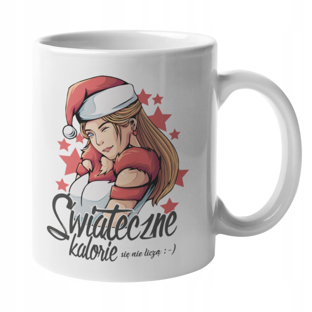 Kubek Świąteczny ŚWIĄTECZNE KALORIE - DAMSKI