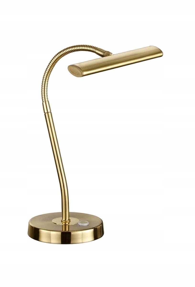 Stolní lampa Curtis Led 4W 3000K stmívatelná zlatá Trio