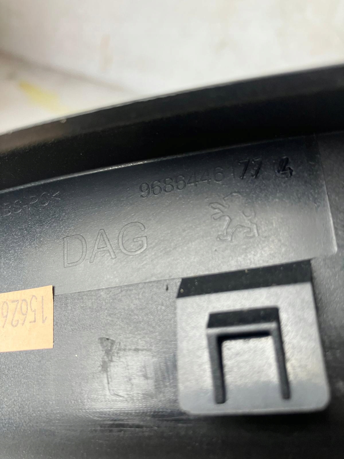 frame HEADUP PEUGEOT 508 and 9686446177