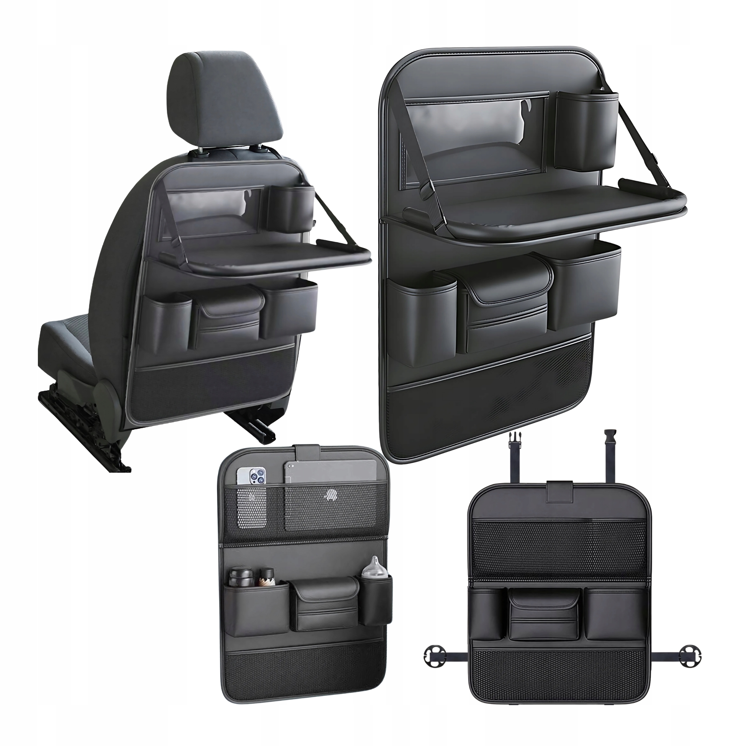 Organizer Samochodu na Fotel do Auta Osłona na Oparcie Siedzenia dla Dzieci