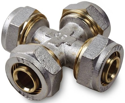 

Pex Czwórnik 16x16x16x16 Skręcany 16