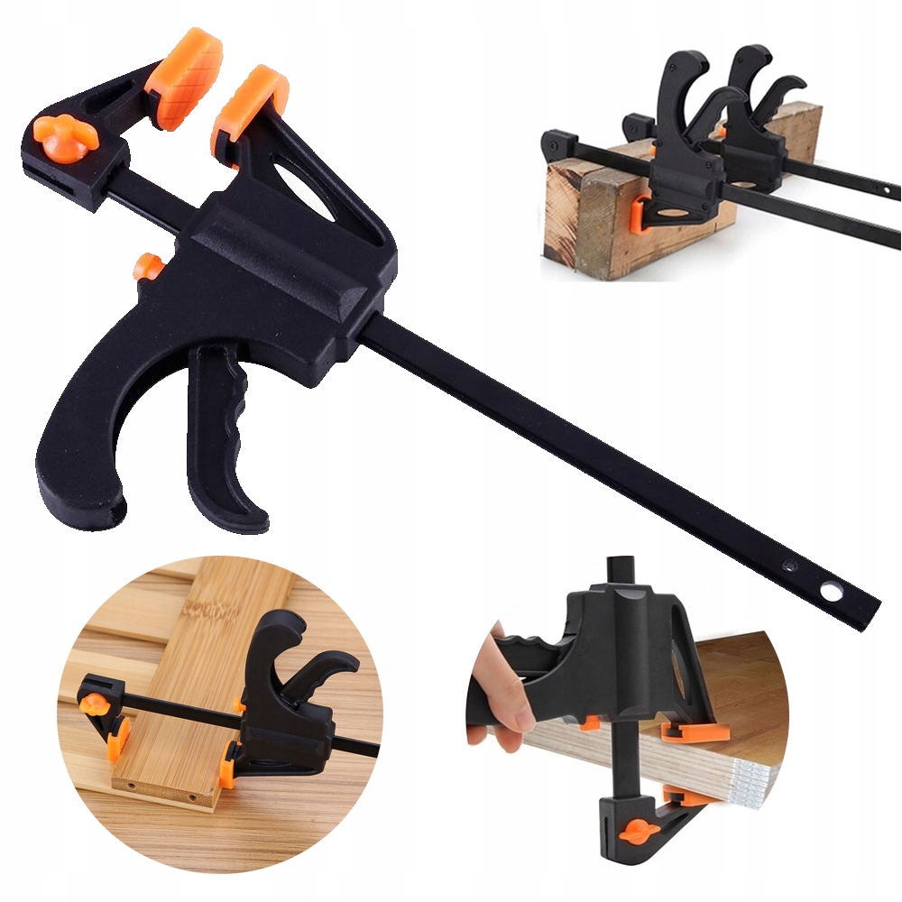 Truhlářská svorka Montážní dílenská svorka pro obrábění dřeva Úchytka