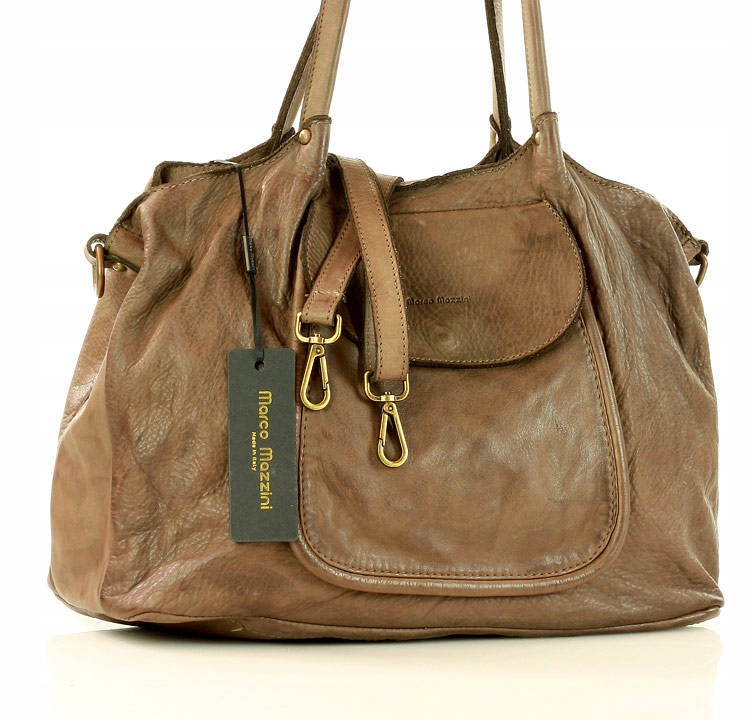 

Marco Mazzini Torebka skórzana shopper bag ispirat