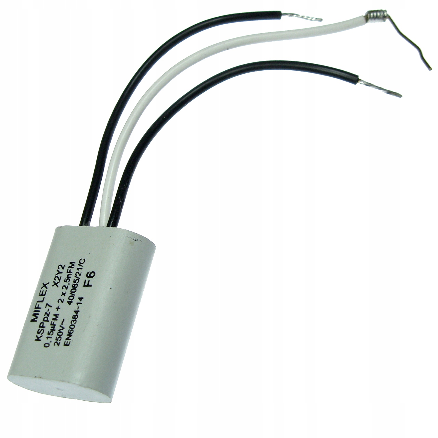 Kondensator filtrujący 0,15uF 2x2,5nF 250V KSPPZ-7 przeciwzakłóceniowy