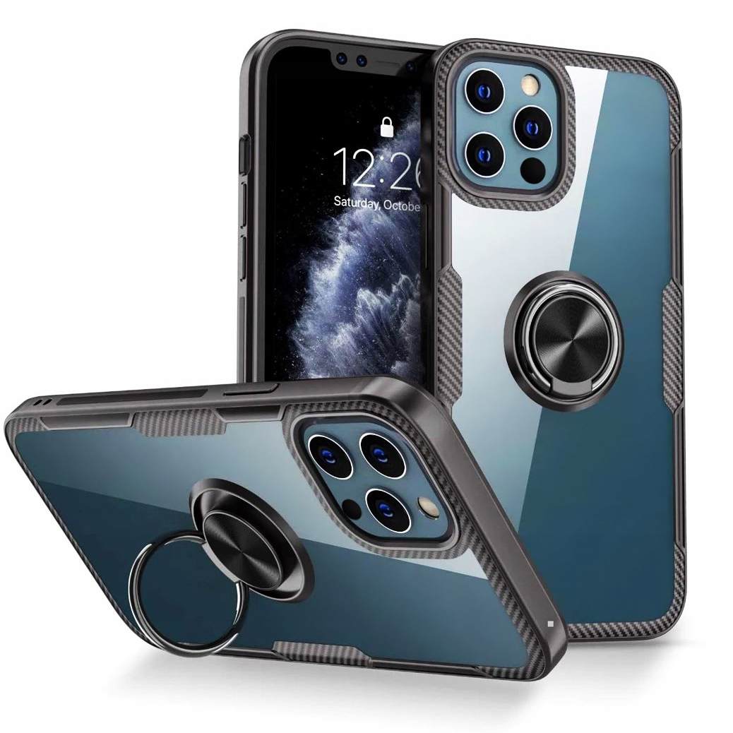 

Etui Pancerne Ring Case Holder do iPhone 12/12 Pro