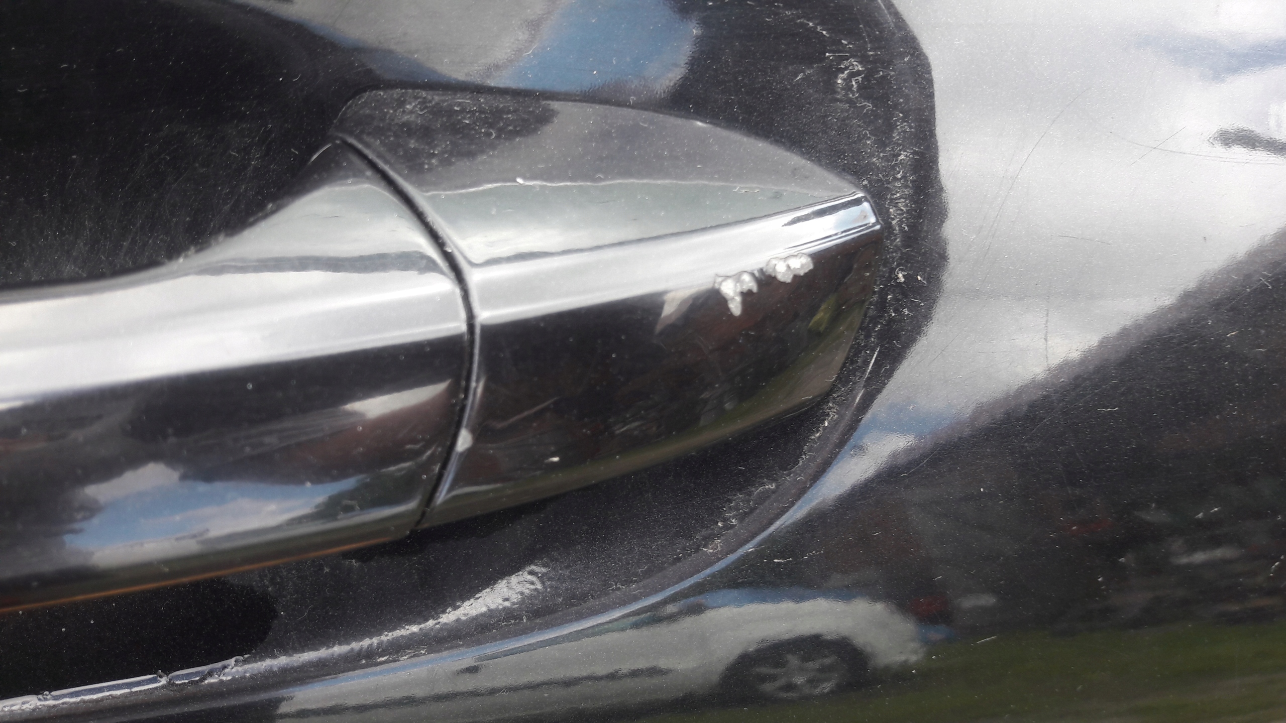 MERCEDES W204 Tür links heck 197