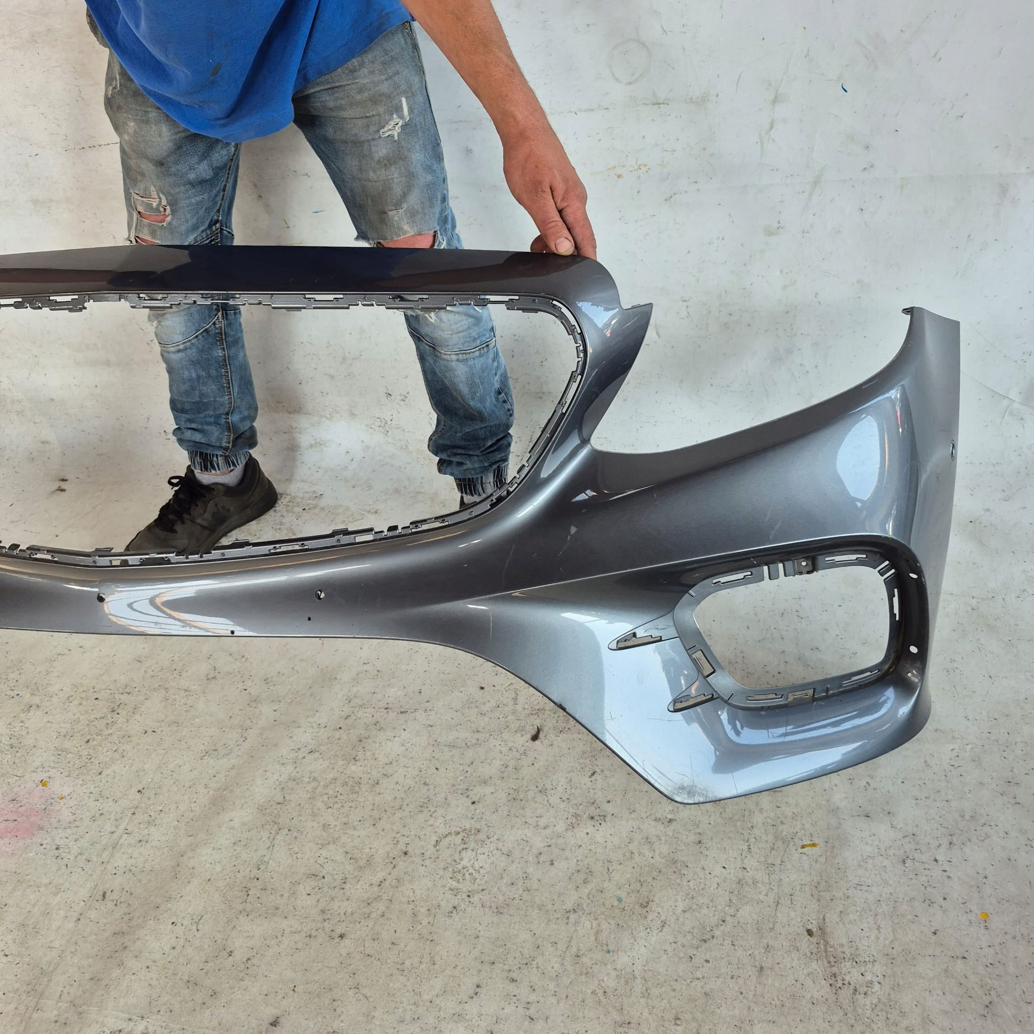 MERCEDES E-KLASA W238 E238 COUPE AMG 16- bumper front front PDC