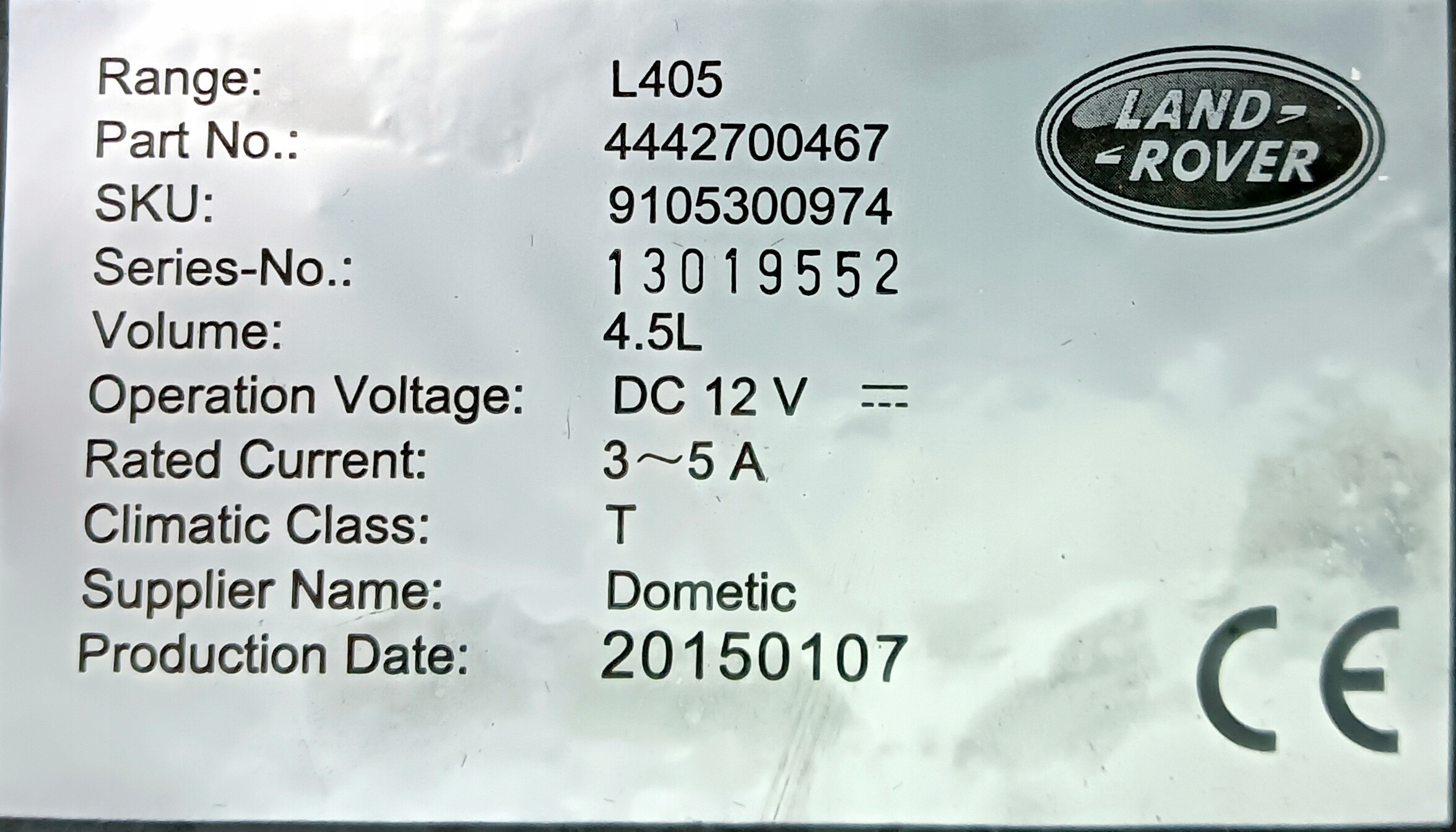 Range Rover Sport L494 4442700467