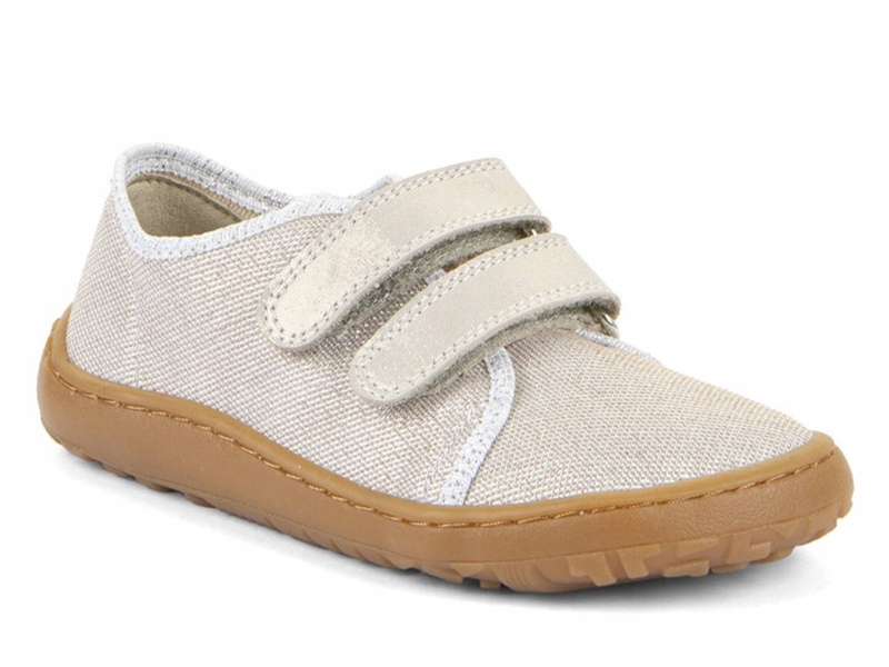 Trampki dziewczęce barefoot Froddo G1700440-1 do przedszkola na rzepy 30
