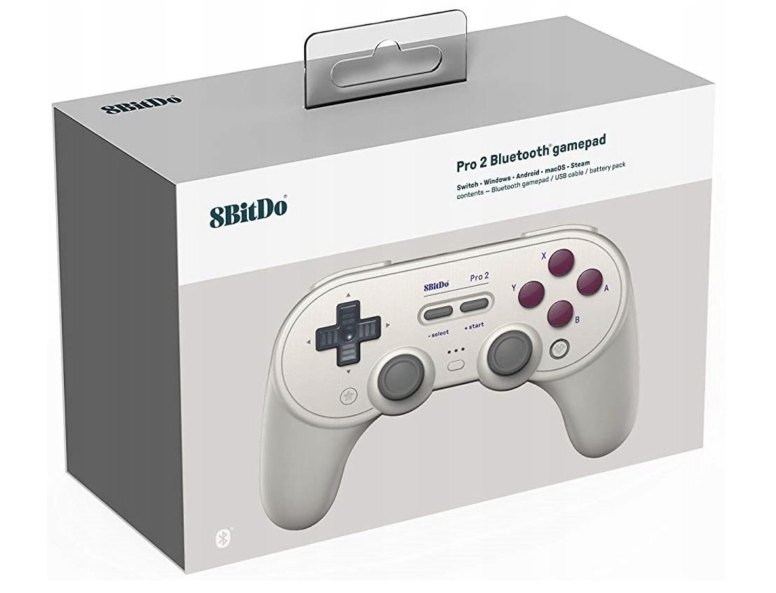 8BitDo Pro 2 Gamepad ve stylu Gameboy Classic Android, Pc, Switch