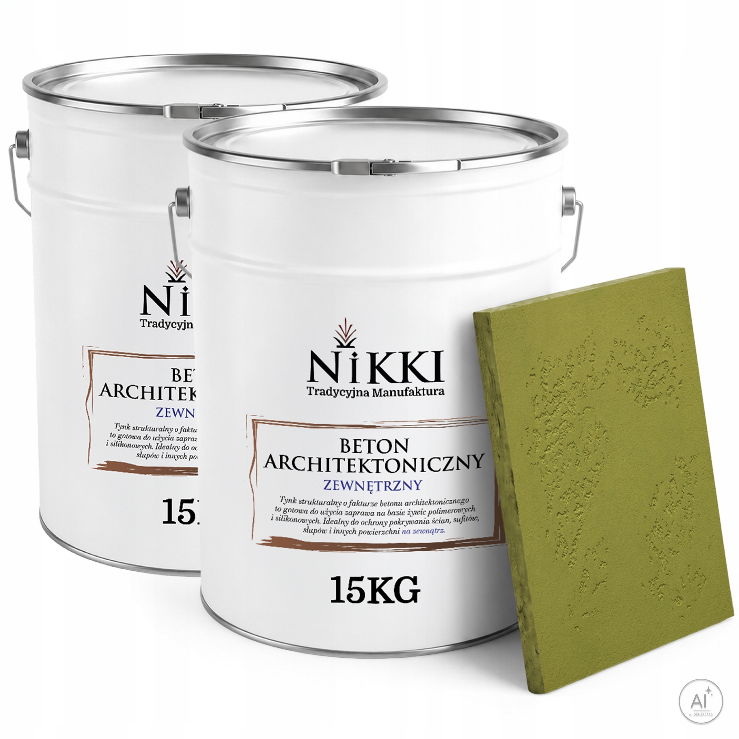 Fasádní omítka se strukturou Betonu Vnější 10 m2 2 x 15 kg Hrášková H2437
