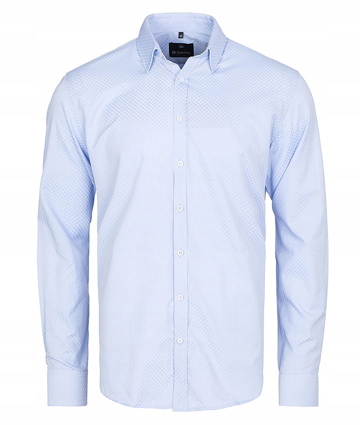 Pánská Košile DI Selentino Bornholm Modrá Classic Fit Shirt: 39