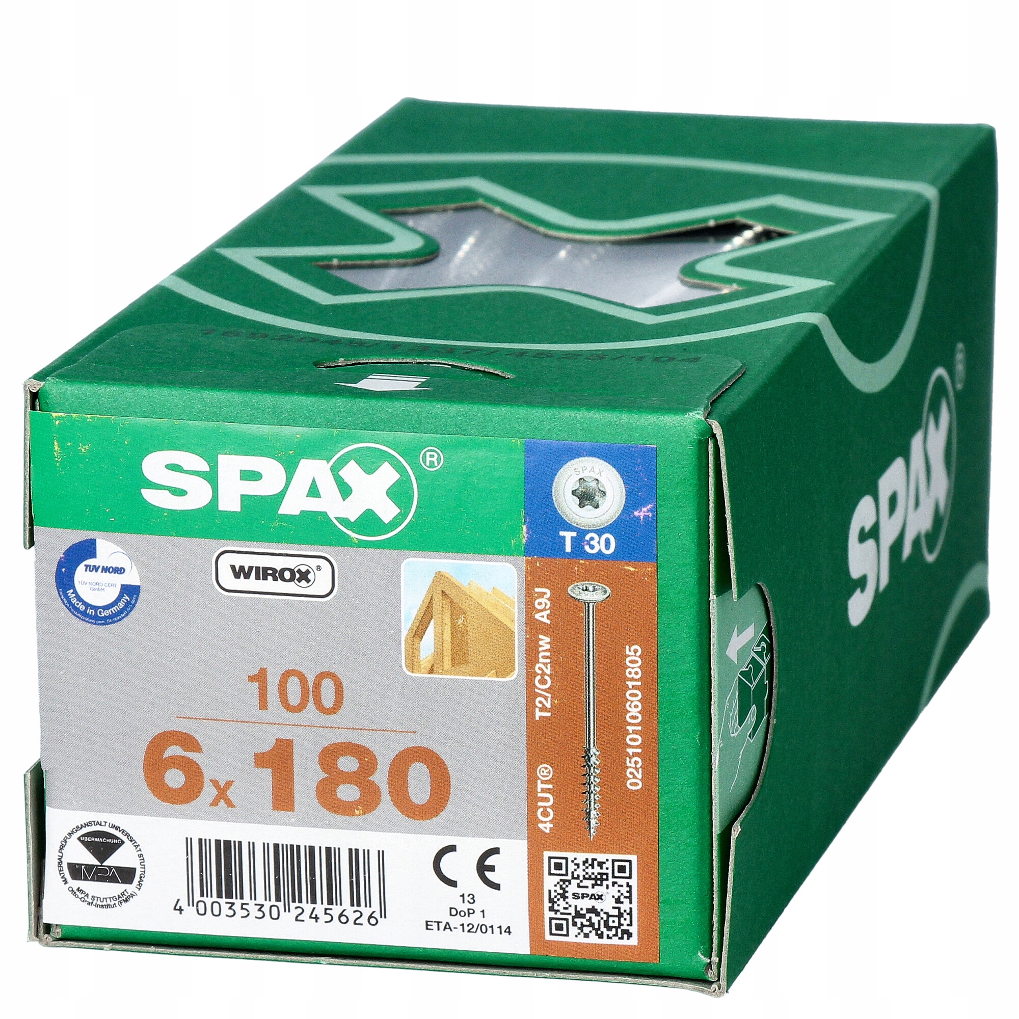 

Wkręty konstrukcyjne Spax 6x180 ciesielskie 10szt