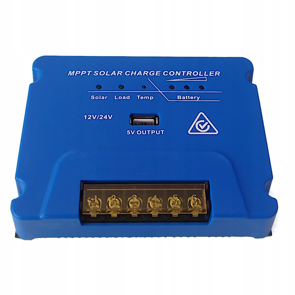 REGULATOR KONTROLER ŁADOWANIA MPPT 12V 15A USB Waga produktu z opakowaniem jednostkowym 0.48 kg