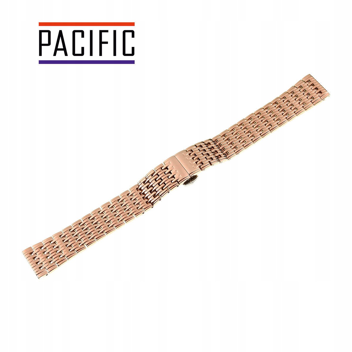 Pacific Náramek Solid Zap. Mot. Mb 51 33 Růžovo Zlatý 16 mm